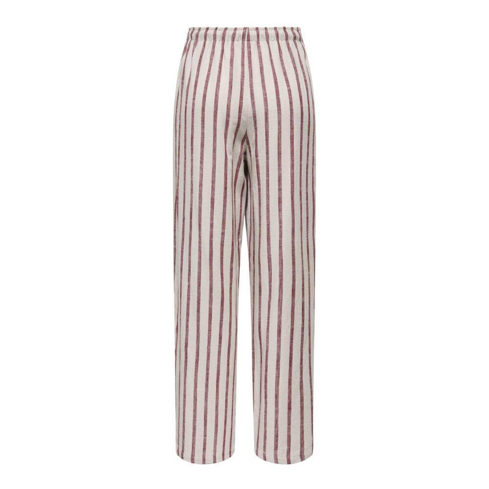 Only Siesta Pull Up Linen Trouser